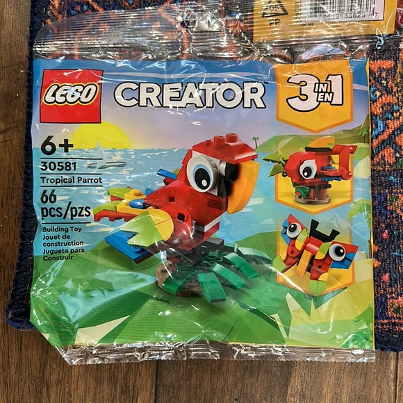 Lego Creator Poly Bag Beanie Hat Special 4 pc - Picture 8 of 12